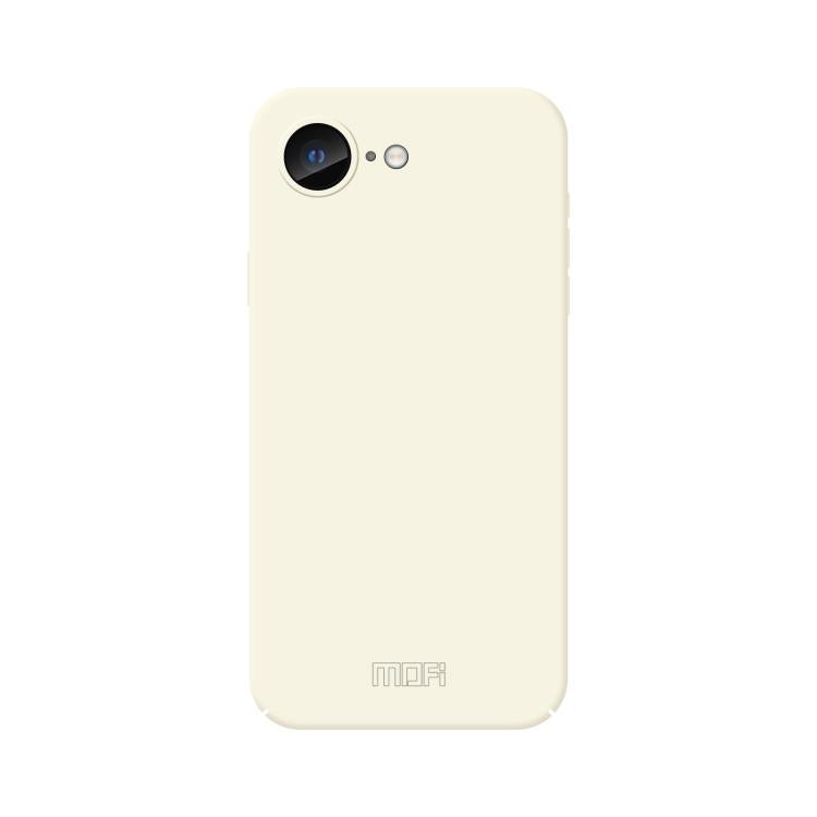 For iPhone 17e / 16e MOFI Qin Series Skin Feel All-inclusive PC Phone Case(Beige)