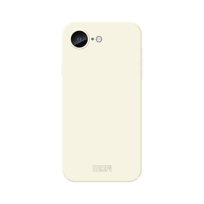 For iPhone 17e / 16e MOFI Qin Series Skin Feel All-inclusive PC Phone Case(Beige)