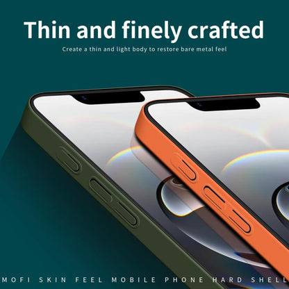 For iPhone 17e / 16e MOFI Qin Series Skin Feel All-inclusive PC Phone Case(Beige)