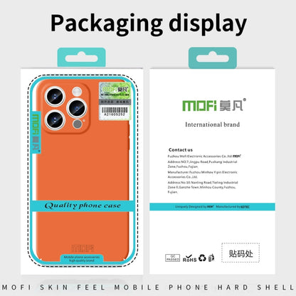 For iPhone 17e / 16e MOFI Qin Series Skin Feel All-inclusive PC Phone Case(Gray)
