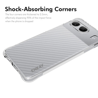 For OnePlus Nord 4 ENKAY Hat-Prince Transparent TPU Shockproof Phone Case