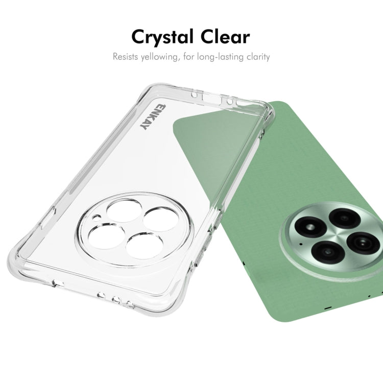 For OnePlus 13 ENKAY Hat-Prince Transparent TPU Shockproof Phone Case