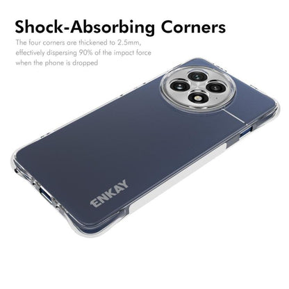 Pour coque de téléphone antichoc en TPU transparent ENKAY Hat-Prince OnePlus Ace 5 / 5 Pro