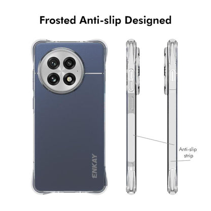 Pour coque de téléphone antichoc en TPU transparent ENKAY Hat-Prince OnePlus Ace 5 / 5 Pro