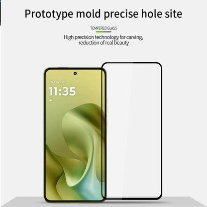 For Motorola Moto G86 / G86 Power MOFI 9H 2.5D Full Screen Tempered Glass Film(Black)