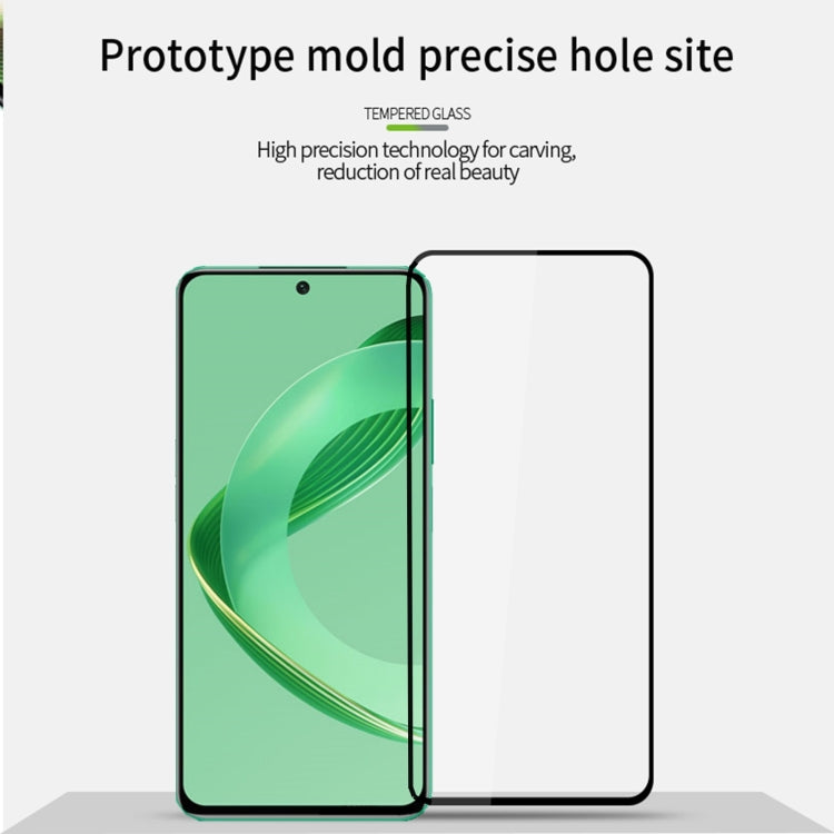 For Huawei nova 11 SE MOFI 9H 2.5D Full Screen Tempered Glass Film(Black)