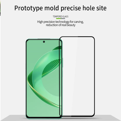 For Huawei nova 11 SE MOFI 9H 2.5D Full Screen Tempered Glass Film(Black)