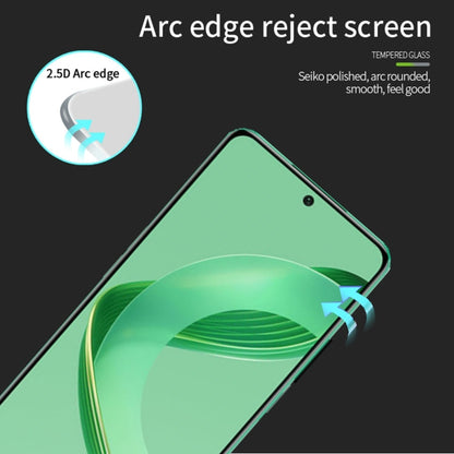For Huawei nova 11 SE MOFI 9H 2.5D Full Screen Tempered Glass Film(Black)