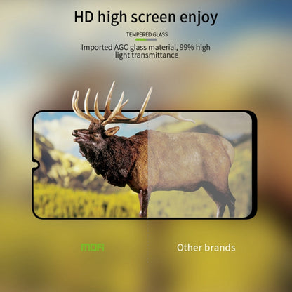 For Huawei Enjoy 70z MOFI 9H 2.5D Full Screen Tempered Glass Film(Black)