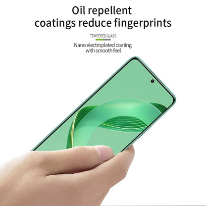 For Huawei nova 12 SE MOFI 9H 2.5D Full Screen Tempered Glass Film(Black)