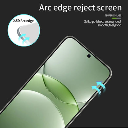 For Huawei nova 13 MOFI 9H 2.5D Full Screen Tempered Glass Film(Black)