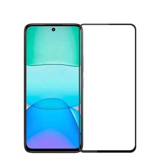 For Xiaomi Redmi 13 MOFI 9H 3D Explosion-proof Curved Screen Tempered Glass Film(Black)