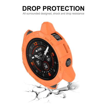 For Garmin Epix Pro 47mm / Fenix 7 / 7 Pro ENKAY Hat-Prince TPU Armor Designed Watch Protective Case(Dark Green)