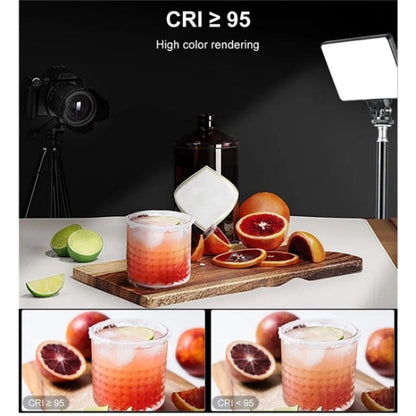 VLOGLITE PAD192RGB Pour appareil photo reflex numérique GoPro Lumière d'appoint LED RVB Pleine couleur Éclairage photographique