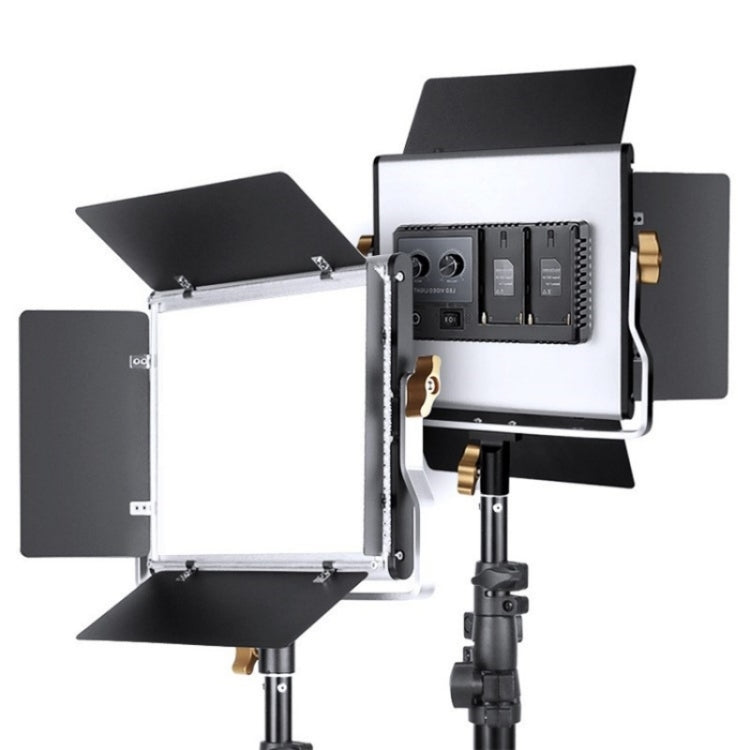 VLOGLITE W660S For Video Film Recording 3200-5600K Lighting LED Video Light with Tripod, Plug:EU Plug