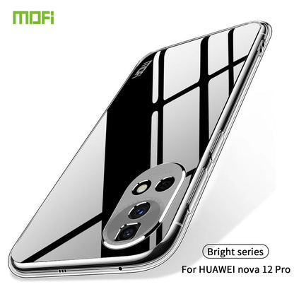 For Huawei nova 12 Pro / 12 Ultra MOFI Ming Series Ultra-thin TPU Phone Case(Transparent)