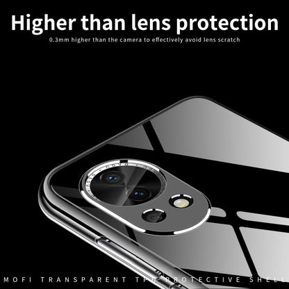 Pour la coque de téléphone ultra-fine en TPU série MOFI Ming de Huawei nova 12 (transparente)