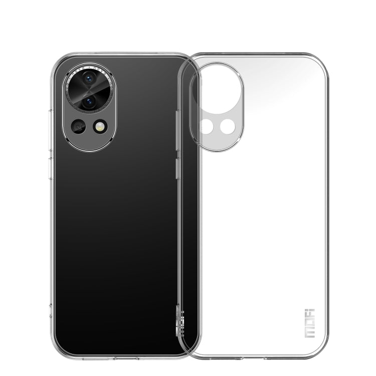 Pour la coque de téléphone ultra-fine en TPU série MOFI Ming de Huawei nova 12 (transparente)