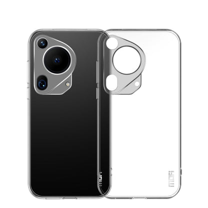 Pour Huawei Pura 70 Ultra MOFI Ming Series Coque de téléphone TPU ultra-fine (transparent)