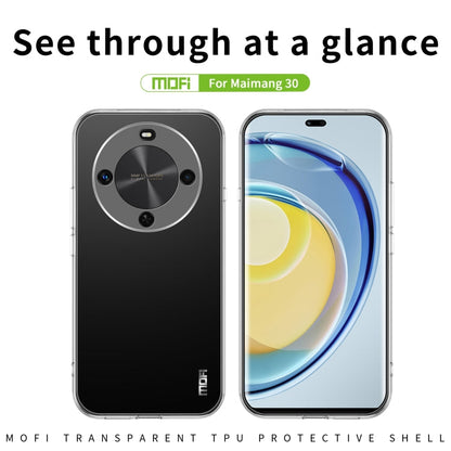For Huawei Maimang 30 MOFI Ming Series Ultra-thin TPU Phone Case(Transparent)