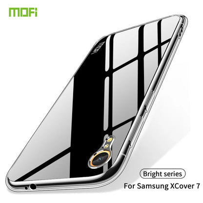 For Samsung Galaxy Xcover 7 MOFI Ming Series Ultra-thin TPU Phone Case(Transparent)