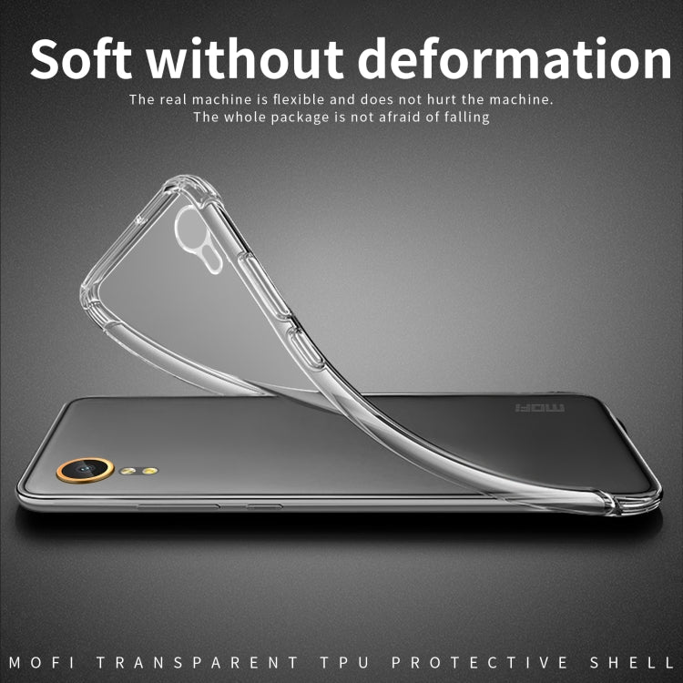 For Samsung Galaxy Xcover 7 MOFI Ming Series Ultra-thin TPU Phone Case(Transparent)