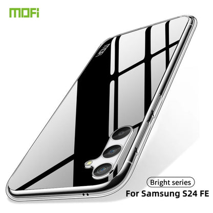For Samsung Galaxy S24 FE 5G MOFI Ming Series Ultra-thin TPU Phone Case(Transparent)