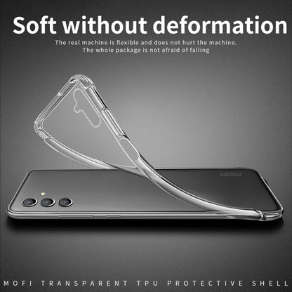 For Samsung Galaxy S24 FE 5G MOFI Ming Series Ultra-thin TPU Phone Case(Transparent)