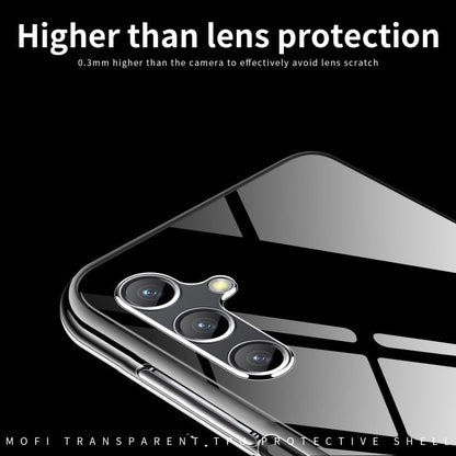 For Samsung Galaxy S24 FE 5G MOFI Ming Series Ultra-thin TPU Phone Case(Transparent)