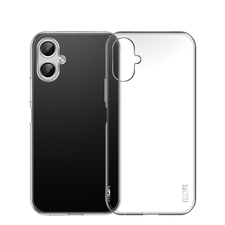 For Samsung Galaxy A06 4G MOFI Ming Series Ultra-thin TPU Phone Case(Transparent)