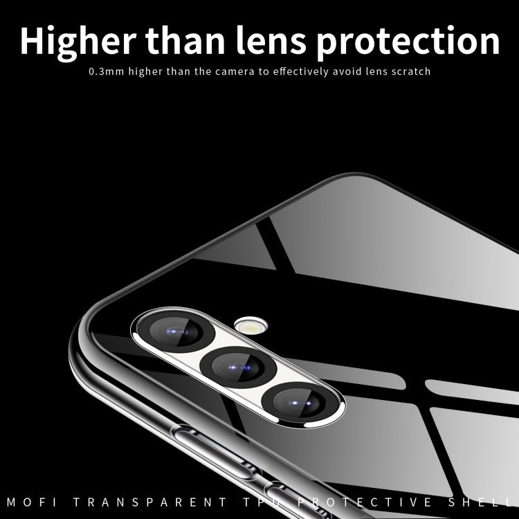 For Samsung Galaxy S25 5G MOFI Ming Series Ultra-thin TPU Phone Case(Transparent)