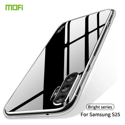 For Samsung Galaxy S25 Ultra 5G MOFI Ming Series Ultra-thin TPU Phone Case(Transparent)