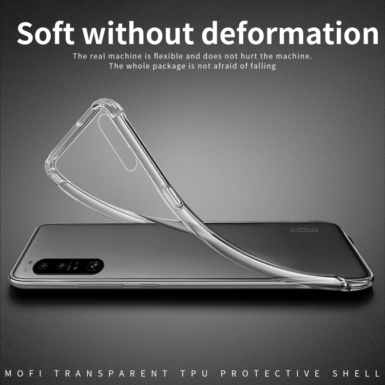 For Sony Xperia 1 VI MOFI Ming Series Ultra-thin TPU Phone Case(Transparent)