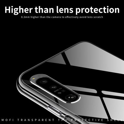 For Sony Xperia 1 VI MOFI Ming Series Ultra-thin TPU Phone Case(Transparent)