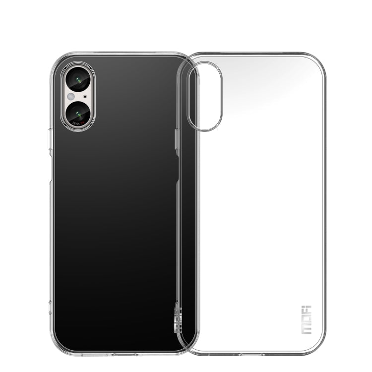 For Sony Xperia 10 VI MOFI Ming Series Ultra-thin TPU Phone Case(Transparent)