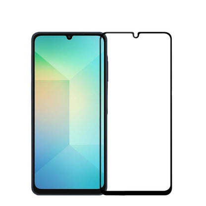 Pour Samsung Galaxy A06 4G MOFI Film de protection d'écran en verre trempé 9H 2.5D (Noir)