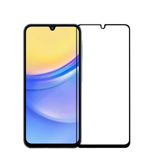 ForSamsung Galaxy A16 5G MOFI 9H 2.5D Full Screen Tempered Glass Film(Black)