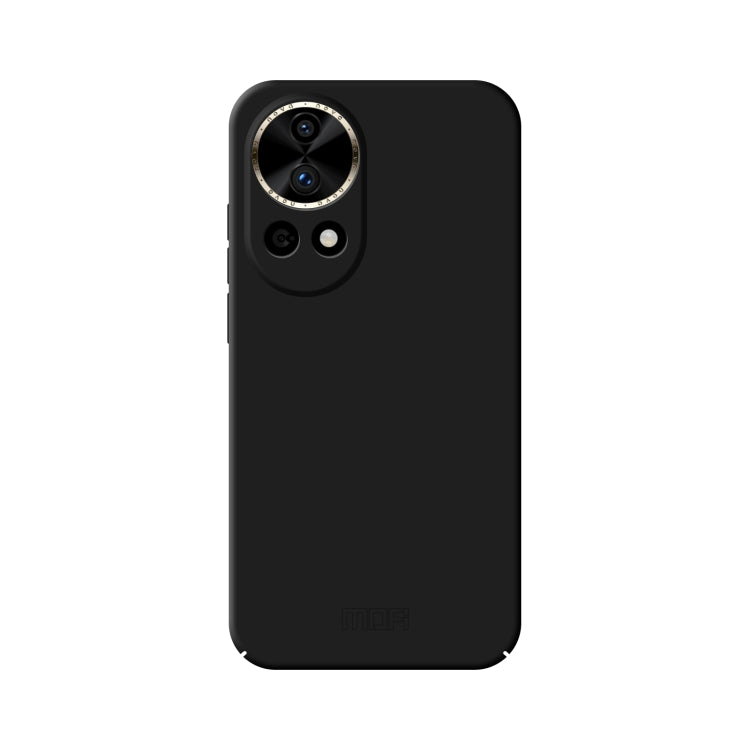 Pour Huawei nova 12 Pro / 12 Ultra Coque de téléphone en PC tout compris MOFI série Qin (noir)