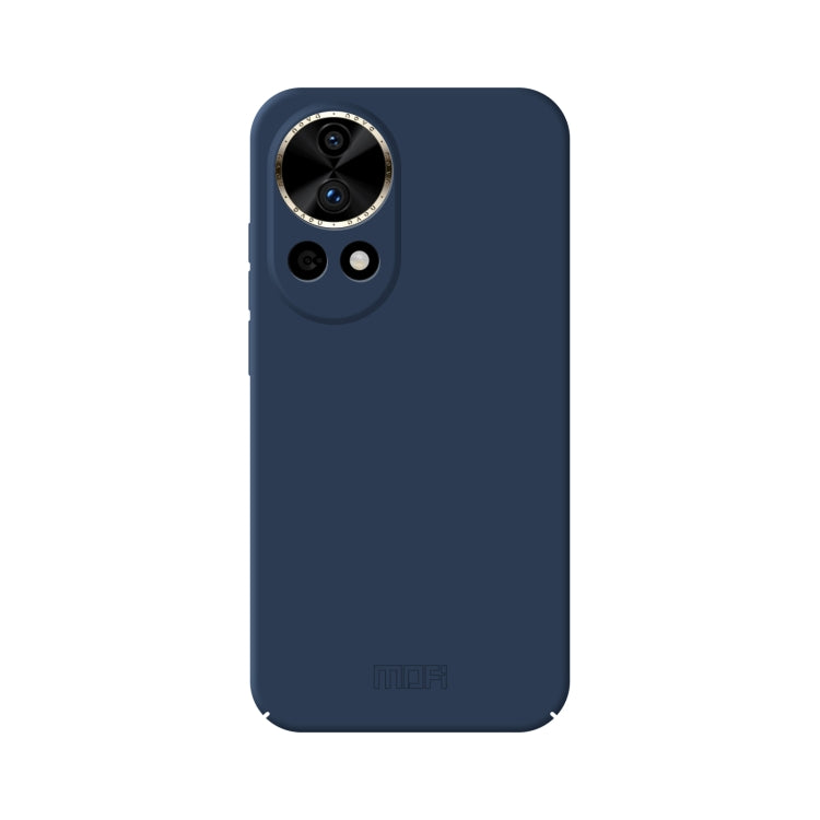 For Huawei nova 12 Pro / 12 Ultra MOFI Qin Series Skin Feel All-inclusive PC Phone Case(Blue)