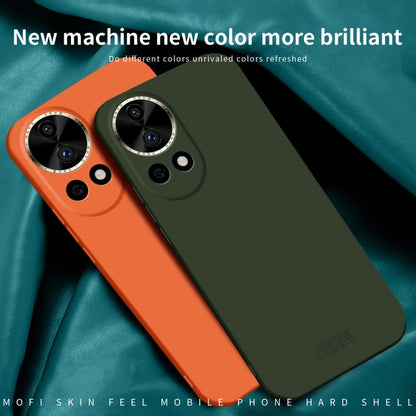 For Huawei nova 12 Pro / 12 Ultra MOFI Qin Series Skin Feel All-inclusive PC Phone Case(Gray)
