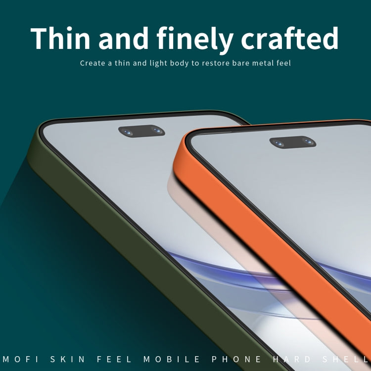 For Huawei nova 12 Pro / 12 Ultra MOFI Qin Series Skin Feel All-inclusive PC Phone Case(Gray)