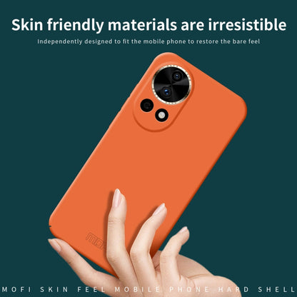 For Huawei nova 12 Pro / 12 Ultra MOFI Qin Series Skin Feel All-inclusive PC Phone Case(Gray)