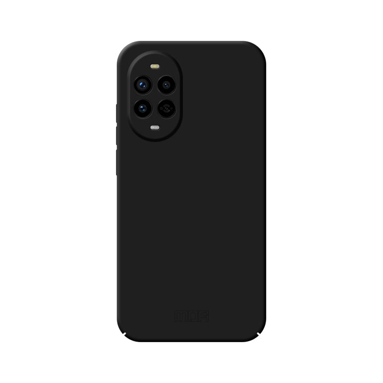 Pour Huawei nova 13 Pro MOFI Qin Series Étui de téléphone PC tout compris sensation peau (noir)