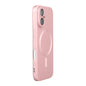 For iPhone 16 ENKAY MagSafe Matte TPU Phone Case with Lens Film(Pink)