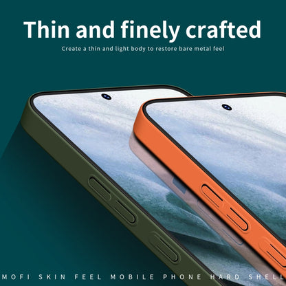 For Samsung Galaxy S24+ 5G MOFI Qin Series Skin Feel All-inclusive PC Phone Case(Black)