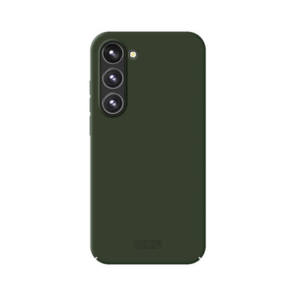 Pour Samsung Galaxy S24+ 5G MOFI Qin Series Étui de téléphone tout compris en PC avec sensation de cuir (vert)