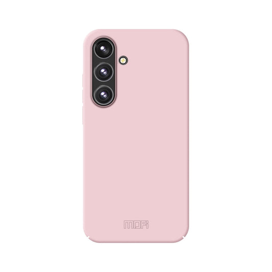 For Samsung Galaxy S24 FE 5G MOFI Qin Series Skin Feel All-inclusive PC Phone Case(Pink)
