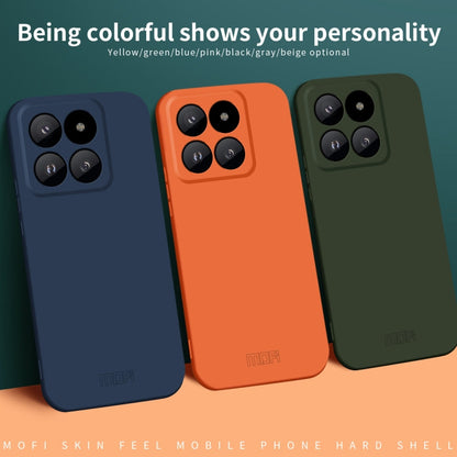 For Xiaomi 14 Pro MOFI Qin Series Skin Feel All-inclusive PC Phone Case(Blue)