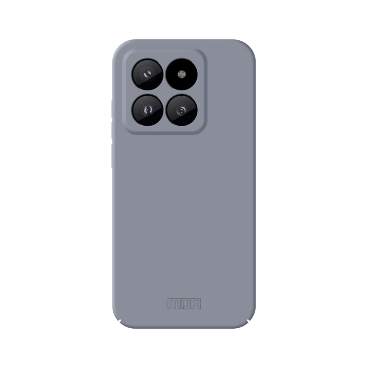 Pour Xiaomi 14 Pro Coque de téléphone tout compris en PC MOFI Qin Series Skin Feel (Gris)