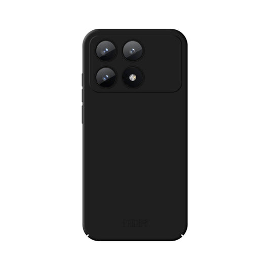 Pour Xiaomi Redmi K70E Coque de Téléphone PC Tout Compris MOFI Série Qin Sensation Peau (Noir)